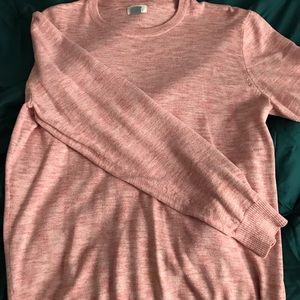 Pink oversized sweater